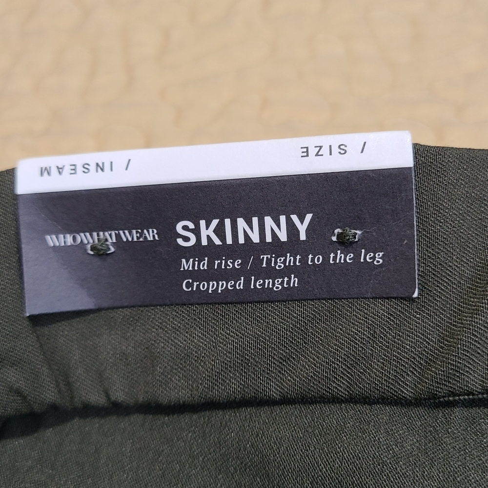 Who What Wear cropped skinny pants size 18 - Picture 8 of 13
